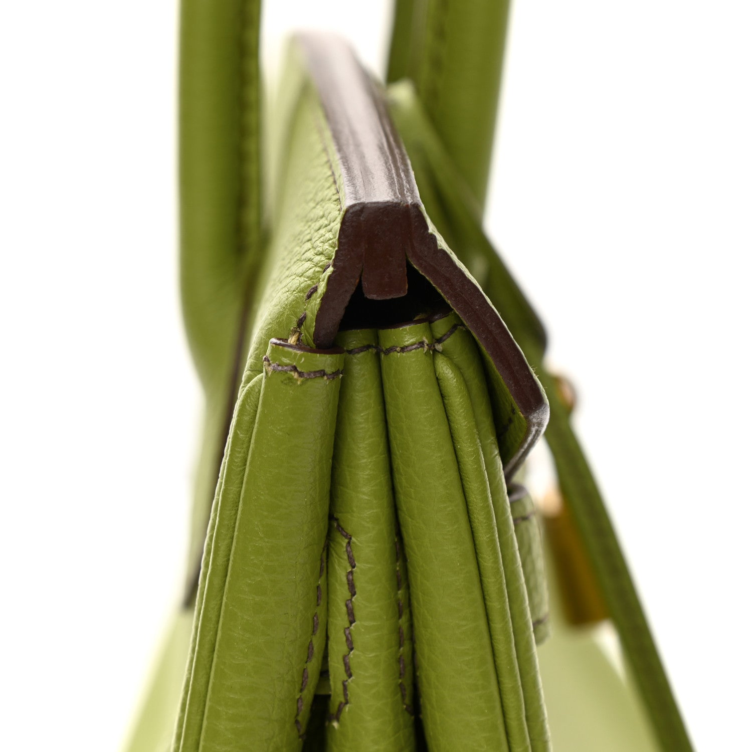 Hermes Togo Birkin 30 Vert Anis 14 of 14