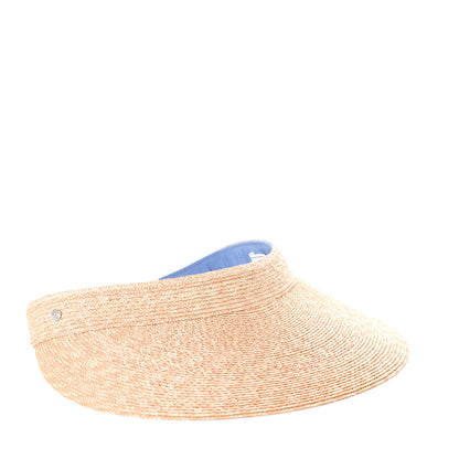 Hermes Straw Silk Etriers Andrea Visor S Natural Beige 2 of 6