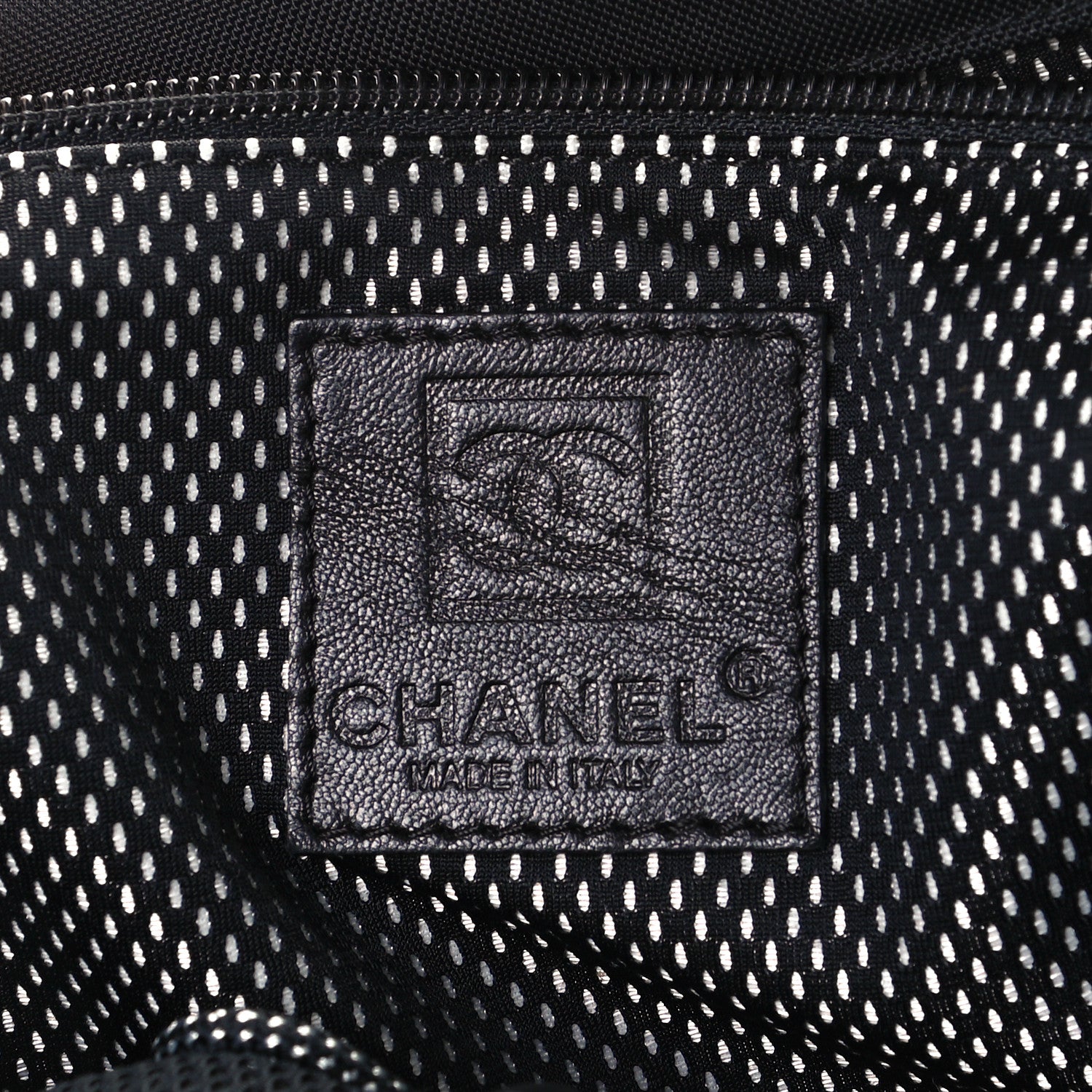 Chanel Coated Canvas Sport Messenger Black 5 of 8