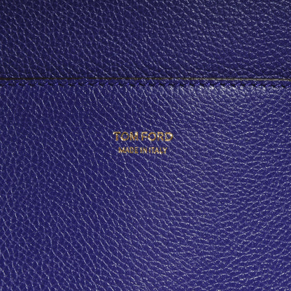 Tom Ford Grained Medium Jennifer Flap-Top Messenger Bag Royal Blue 6 of 8