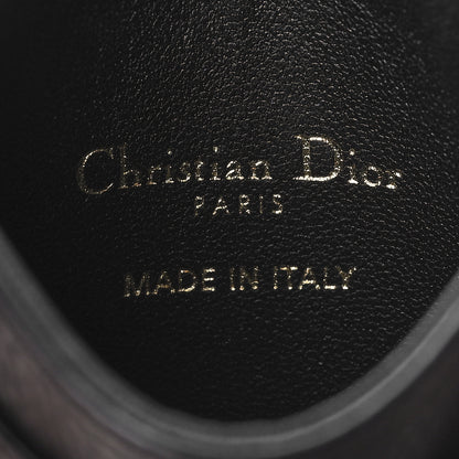 Christian Dior Calfskin Cannage Dioramour Caro Five-Slot Card Holder Black 6 of 7