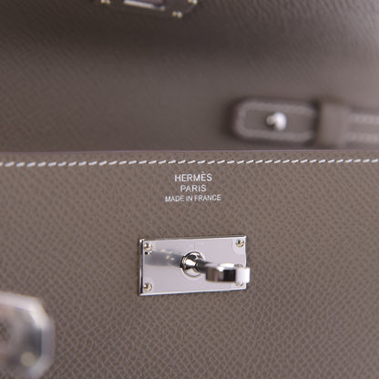 Hermes Epsom Kelly Wallet To Go Etoupe 8 of 9