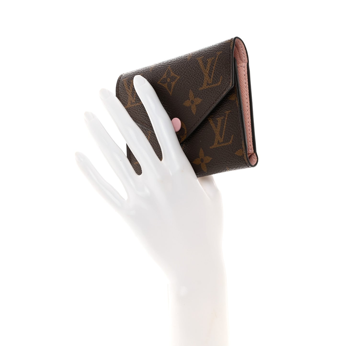 Monogram Victorine Wallet Rose Ballerine