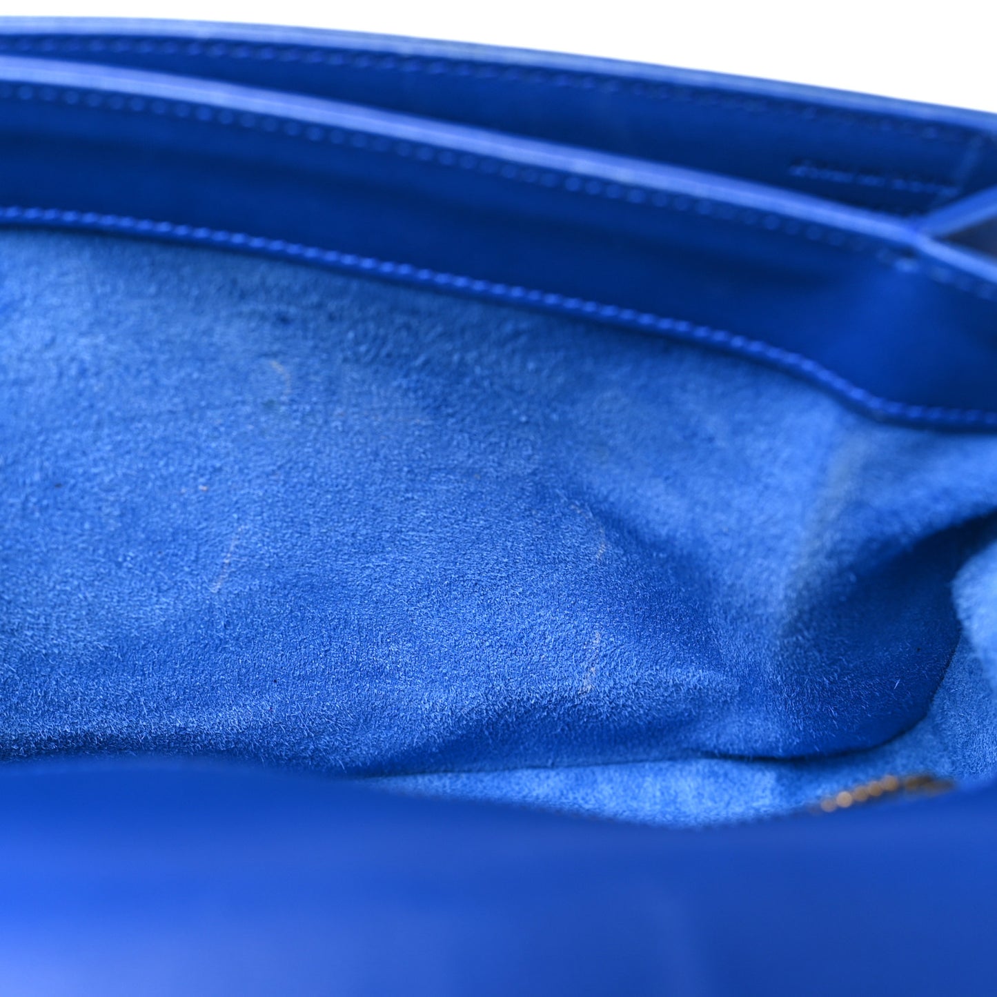 Smooth Calfskin Medium Classic Monogram Universite Bag Royal Blue