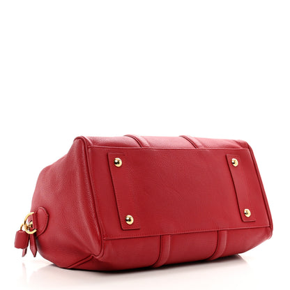 Louis Vuitton Veau Cachemire SC Bag MM Cherry 4 of 10