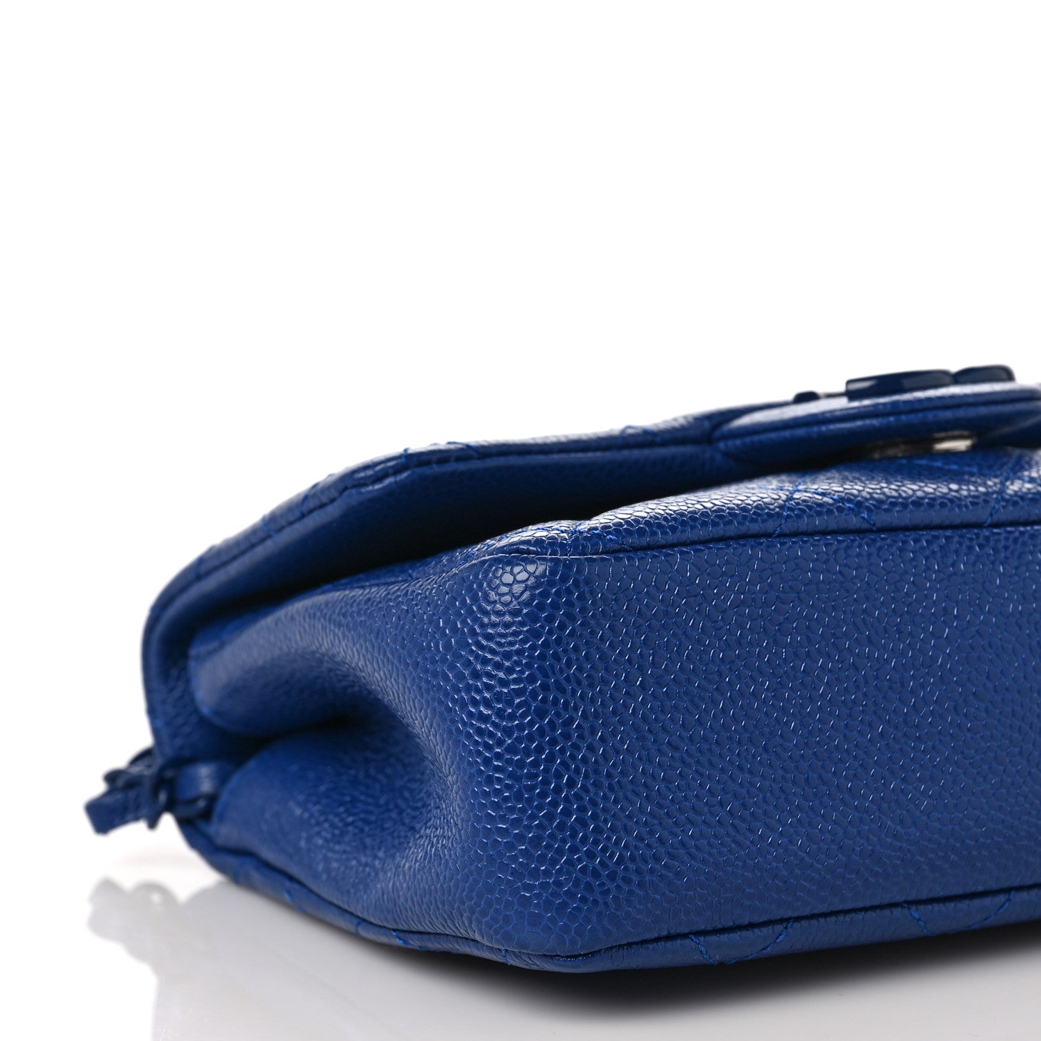 Chanel Caviar Quilted Incognito Mini Square Flap Dark Blue 8 of 9