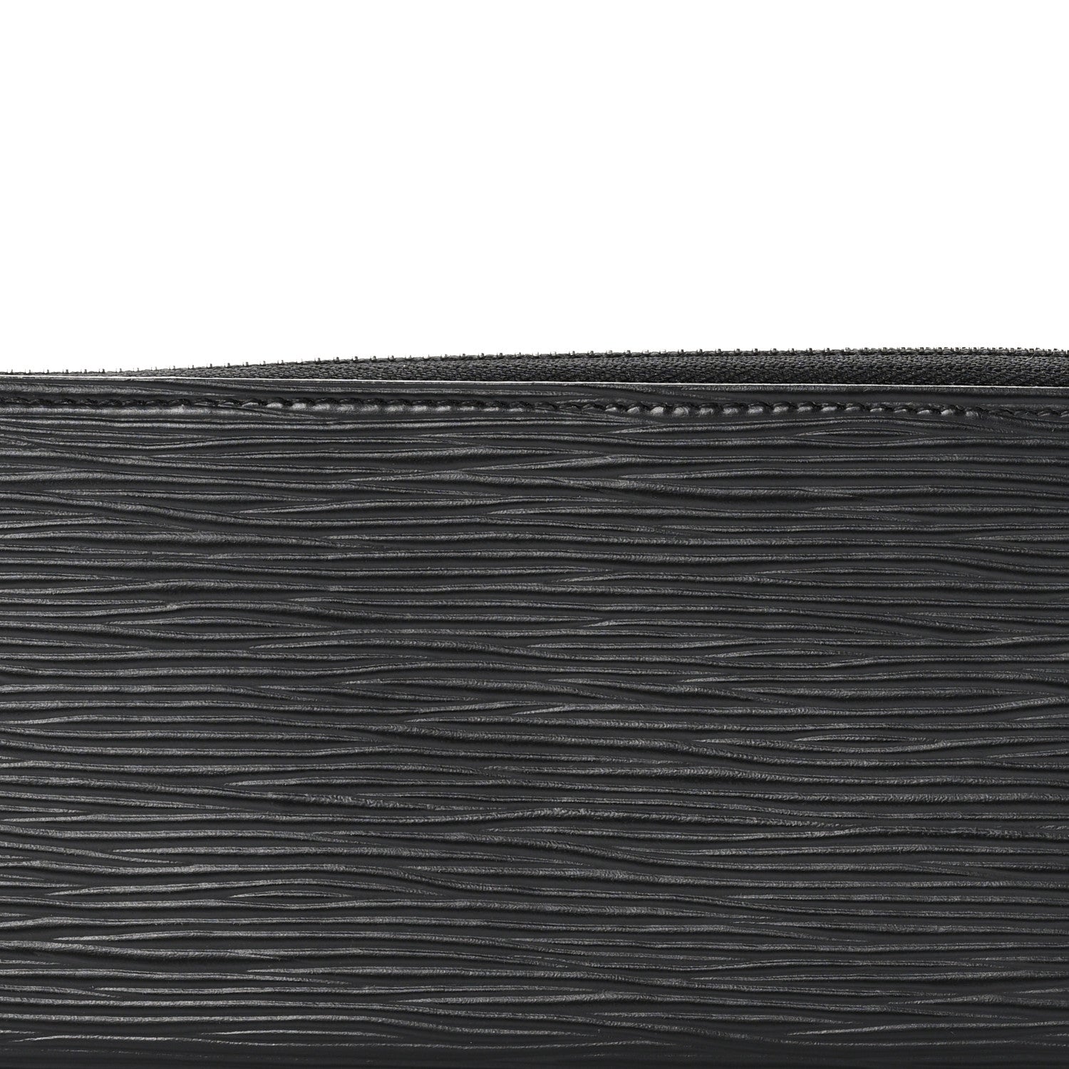 Louis Vuitton Epi Clemence Wallet Black 8 of 9