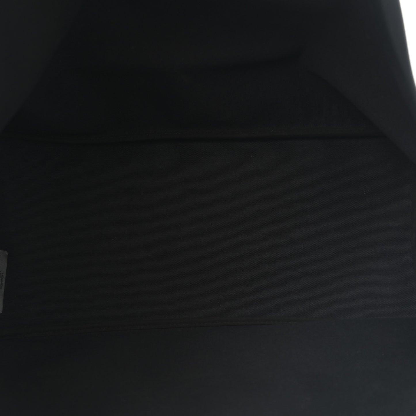 Textured Coated Canvas Bambi Print Large Antigona Tote Black