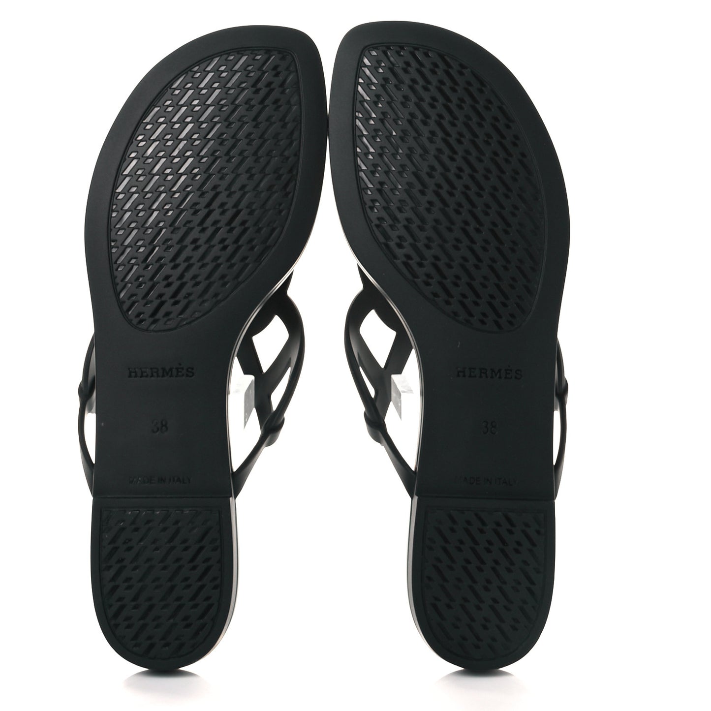 Rubber Womens Egerie Sandals 38 Black