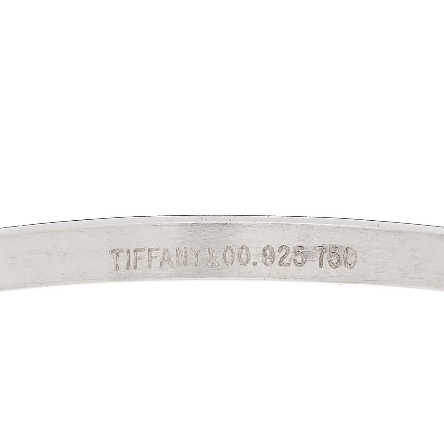 Sterling Silver 18K Yellow Gold Double Loop Bangle Bracelet