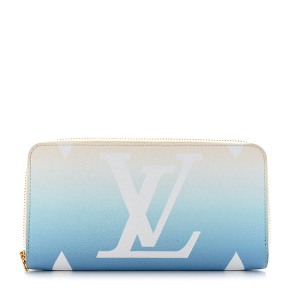 Louis Vuitton Monogram Giant By The Pool Zippy Wallet Blue 1 of 9