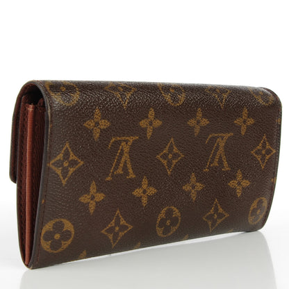 Louis Vuitton Monogram Sarah Wallet 3 of 9