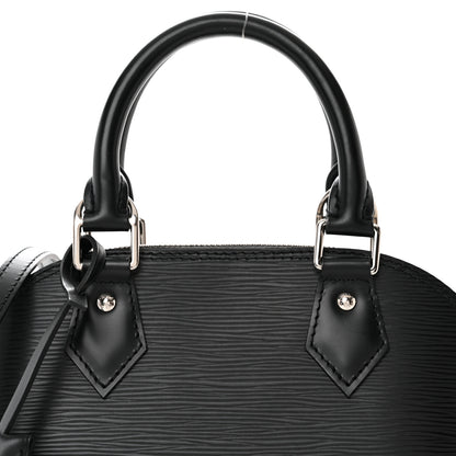 Louis Vuitton Epi Alma BB Black 9 of 11