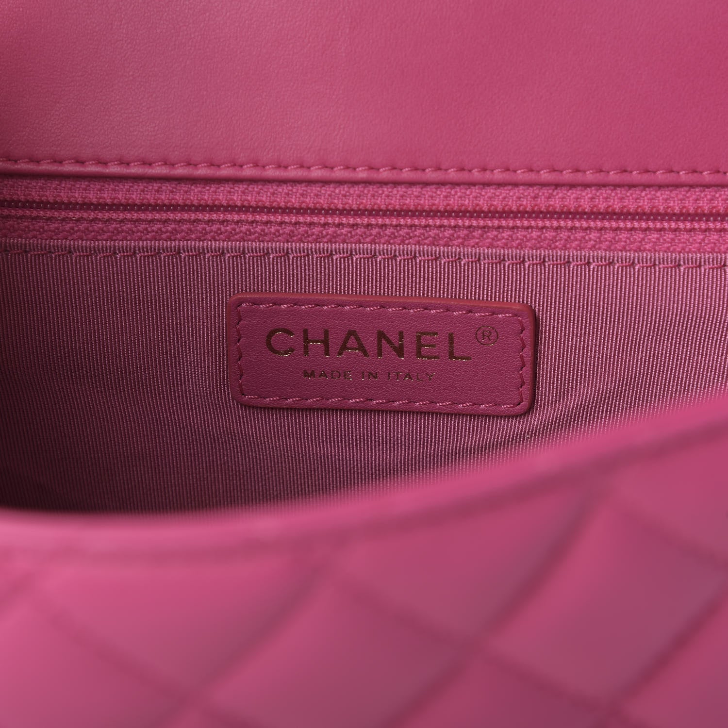 Chanel Lambskin Quilted Medium Mademoiselle Chic Flap Pink 8 of 9