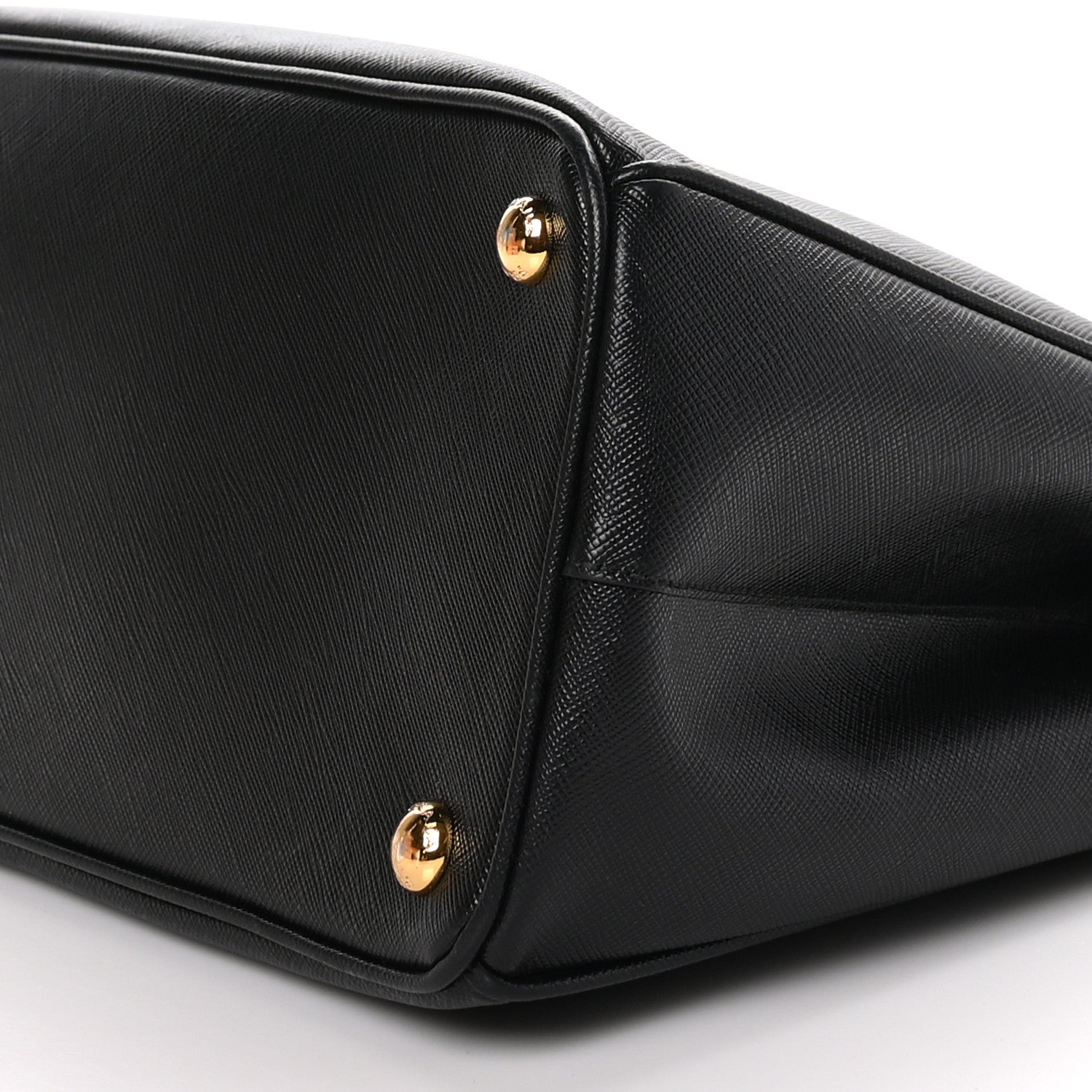 Prada Saffiano Small Galleria Double Zip Tote Black 8 of 8