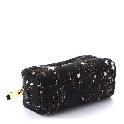 Miu Miu Nylon Printed Stars Pouch Black 4 of 8