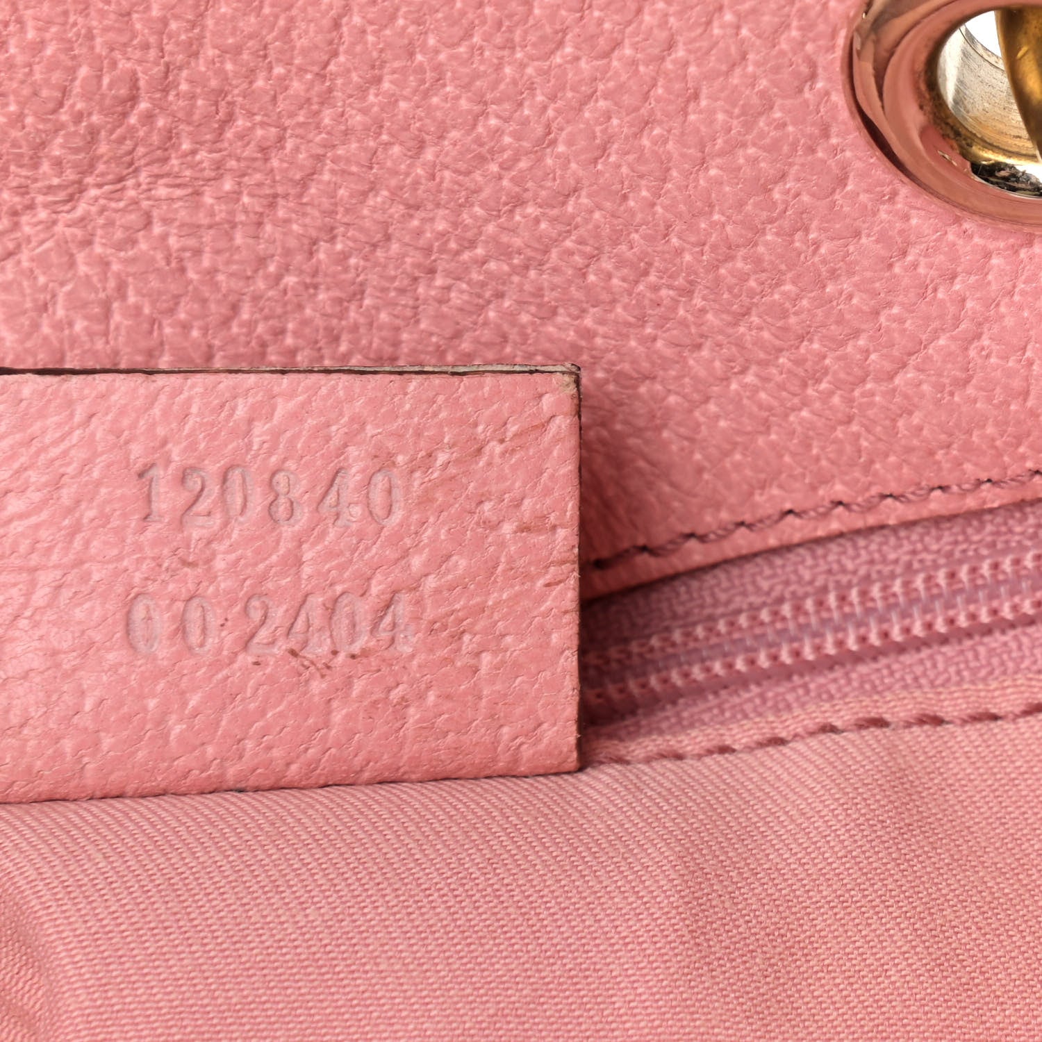 Gucci Monogram Small Eclipse Tote Pink 7 of 21