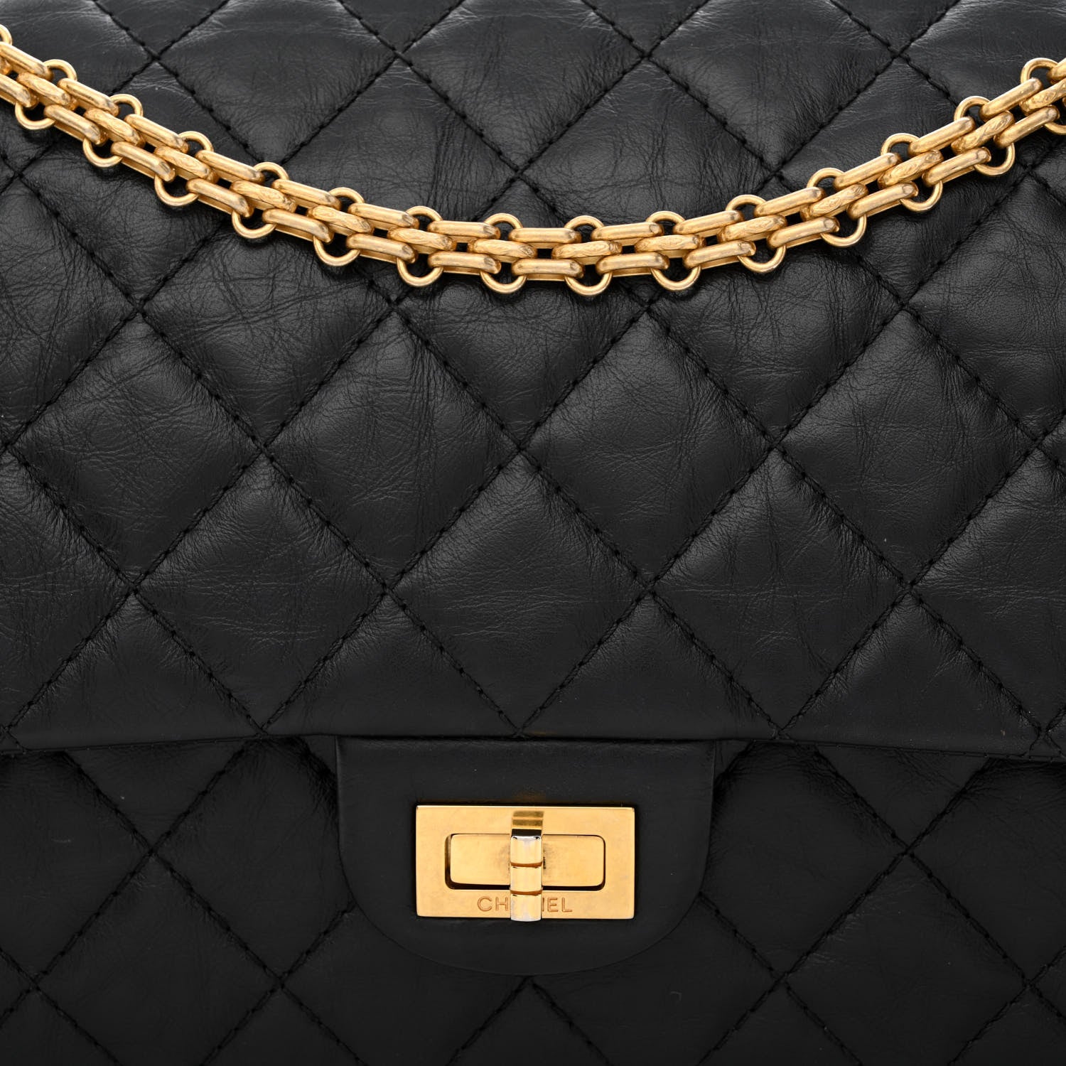 Chanel Aged Calfskin Quilted 2.55 Reissue 226 Flap 8 of 13