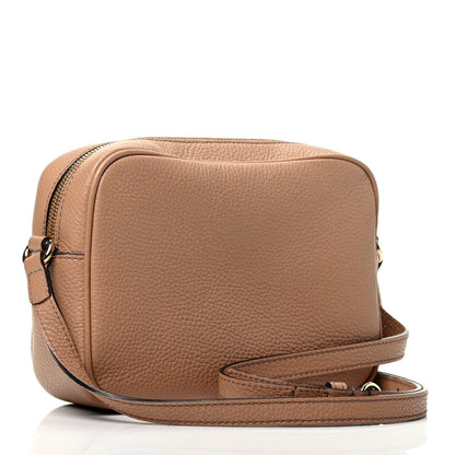 Gucci Pebbled Calfskin Small Soho Disco Bag Rose Beige 2 of 4
