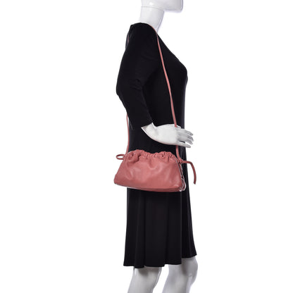 Mansur Gavriel Lambskin Mini Cloud Clutch Blush 2 of 10