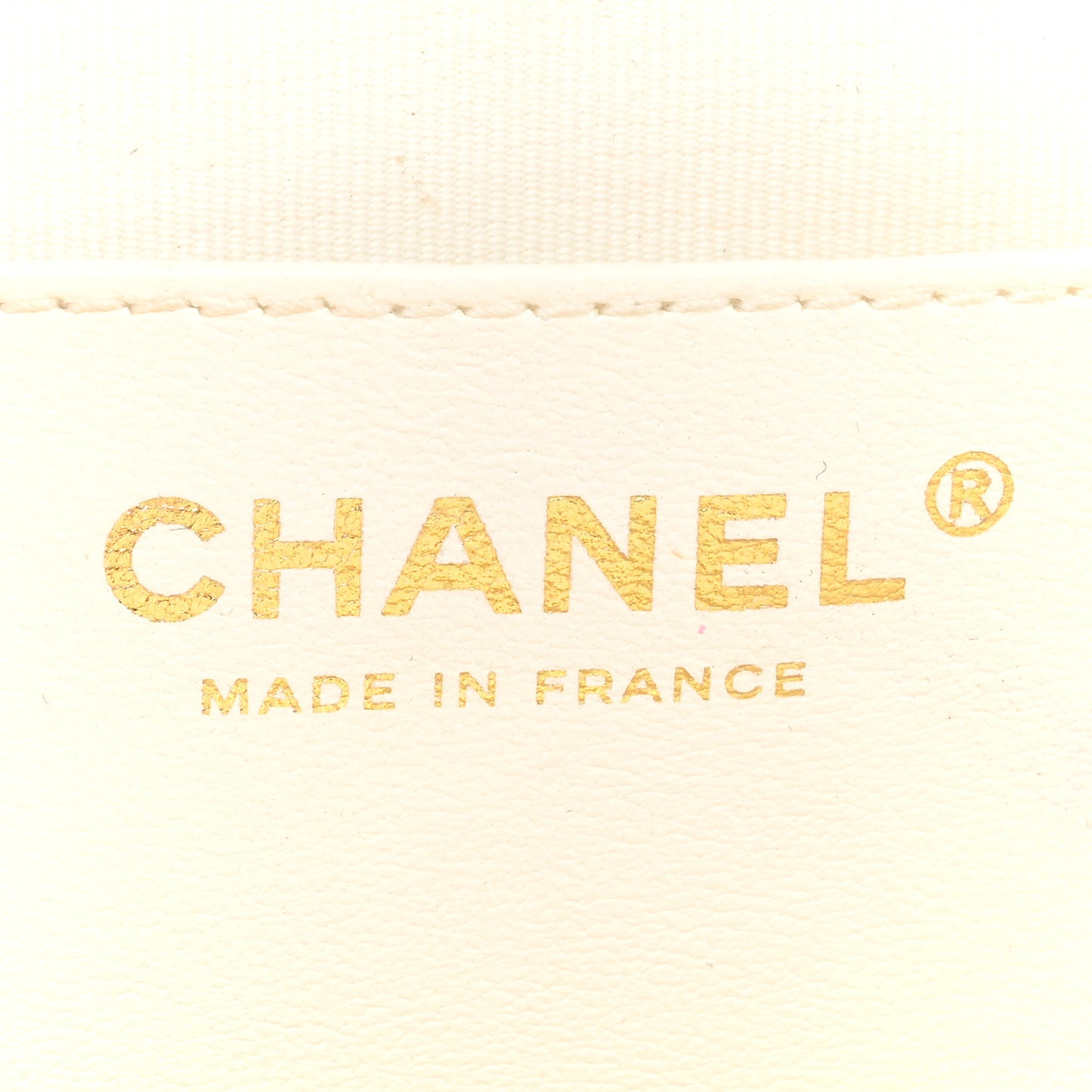 Lambskin Quilted CC In Love Heart Bag White