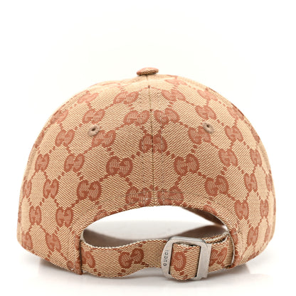 Gucci X MLB Monogram NY Yankees Baseball Hat 55-59 Beige Ruggine 5 of 9