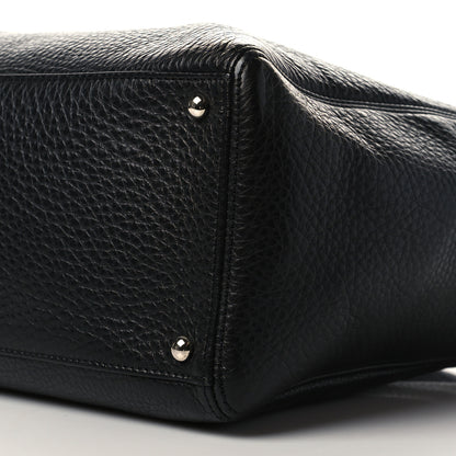 Chanel Deerskin Cerf Executive Shopper Tote Black 10 of 10