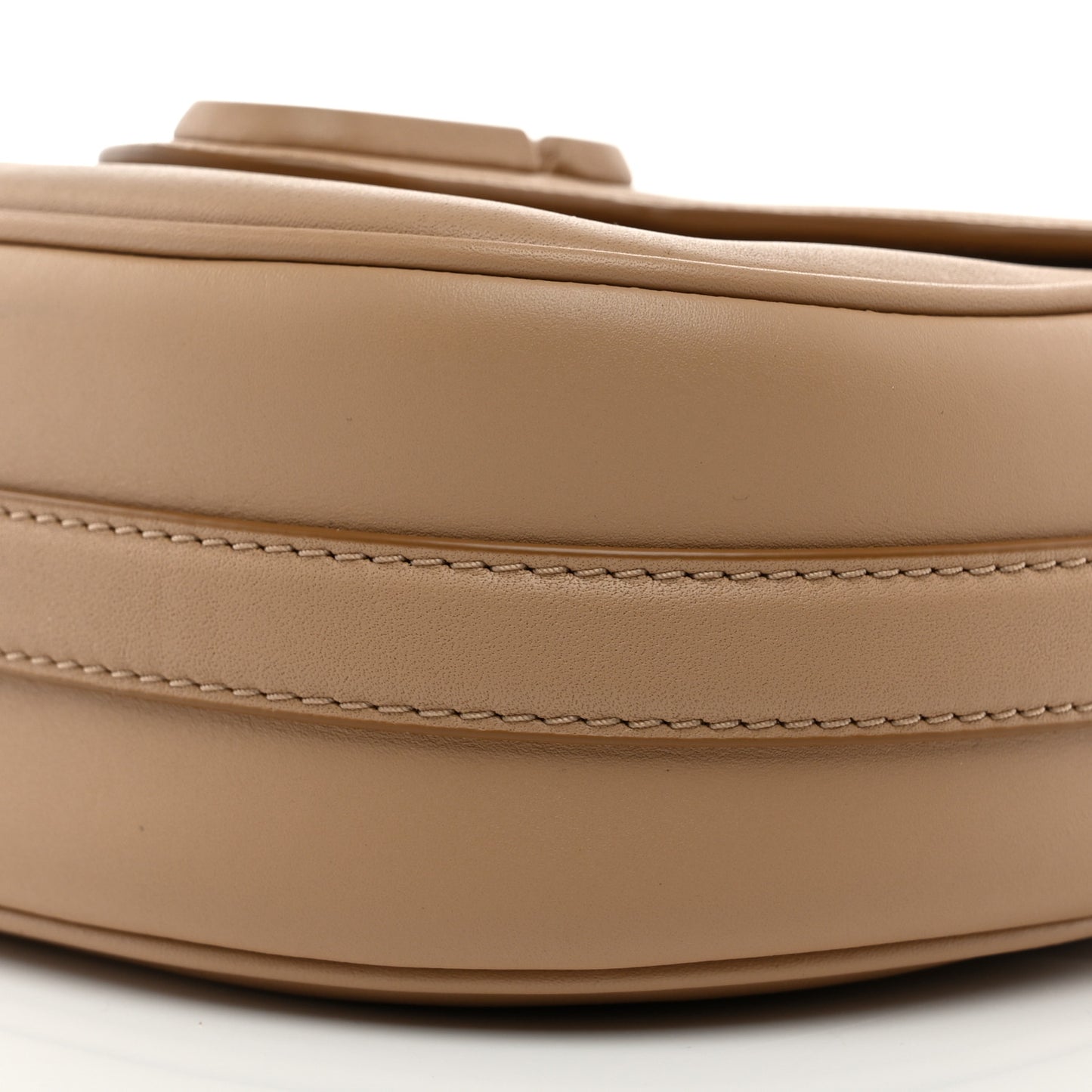 Calfskin Small The Covered J Marc Saddle Bag Tan