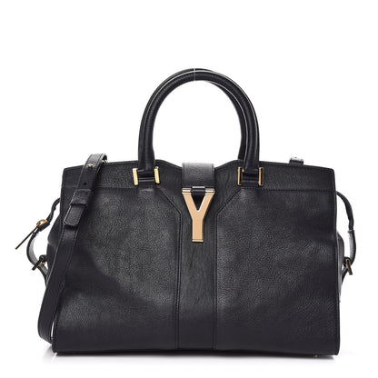 Saint Laurent Calfskin Medium Classic Y Cabas Navy 1 of 11