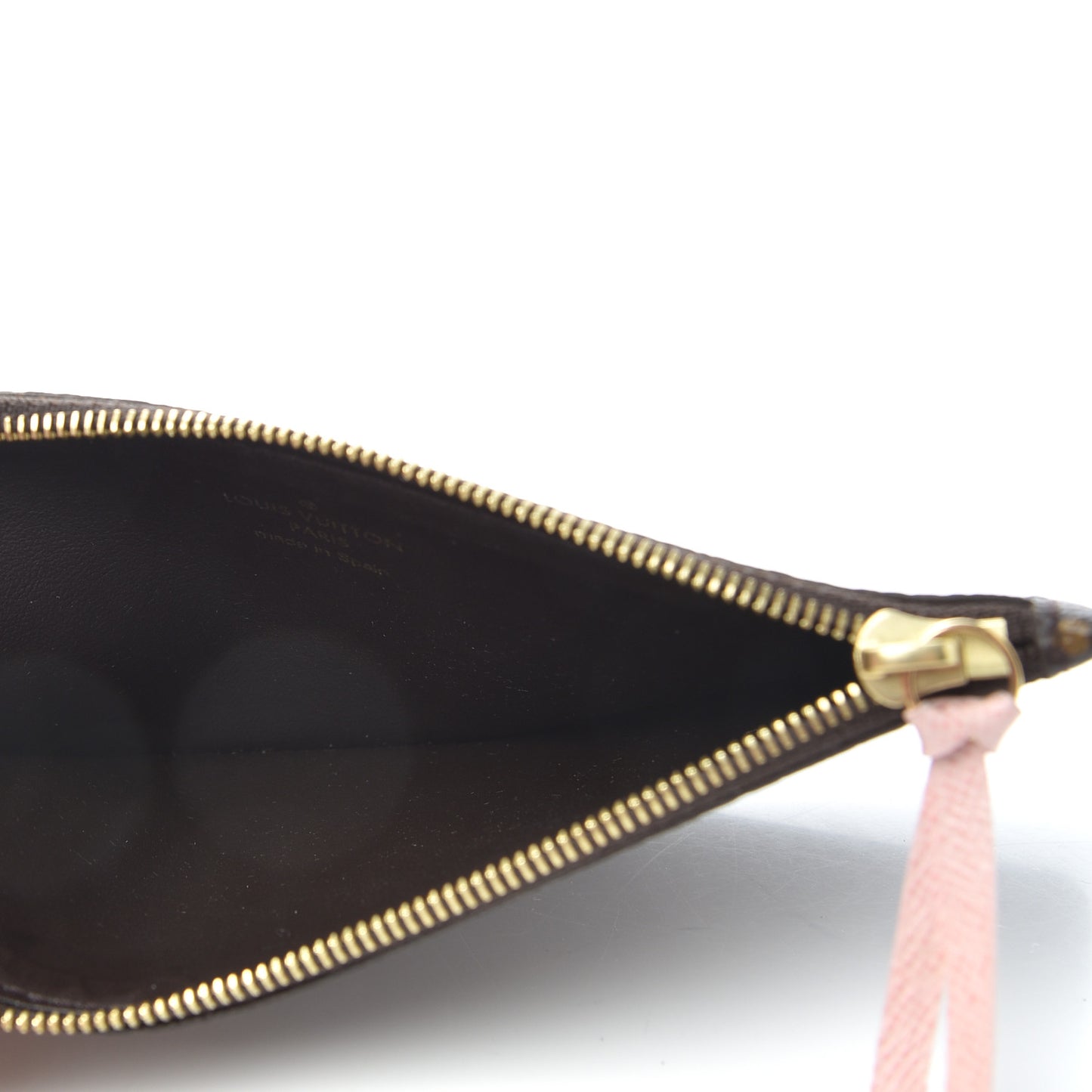 Monogram Josephine Wallet Zippered Insert Rose Ballerine