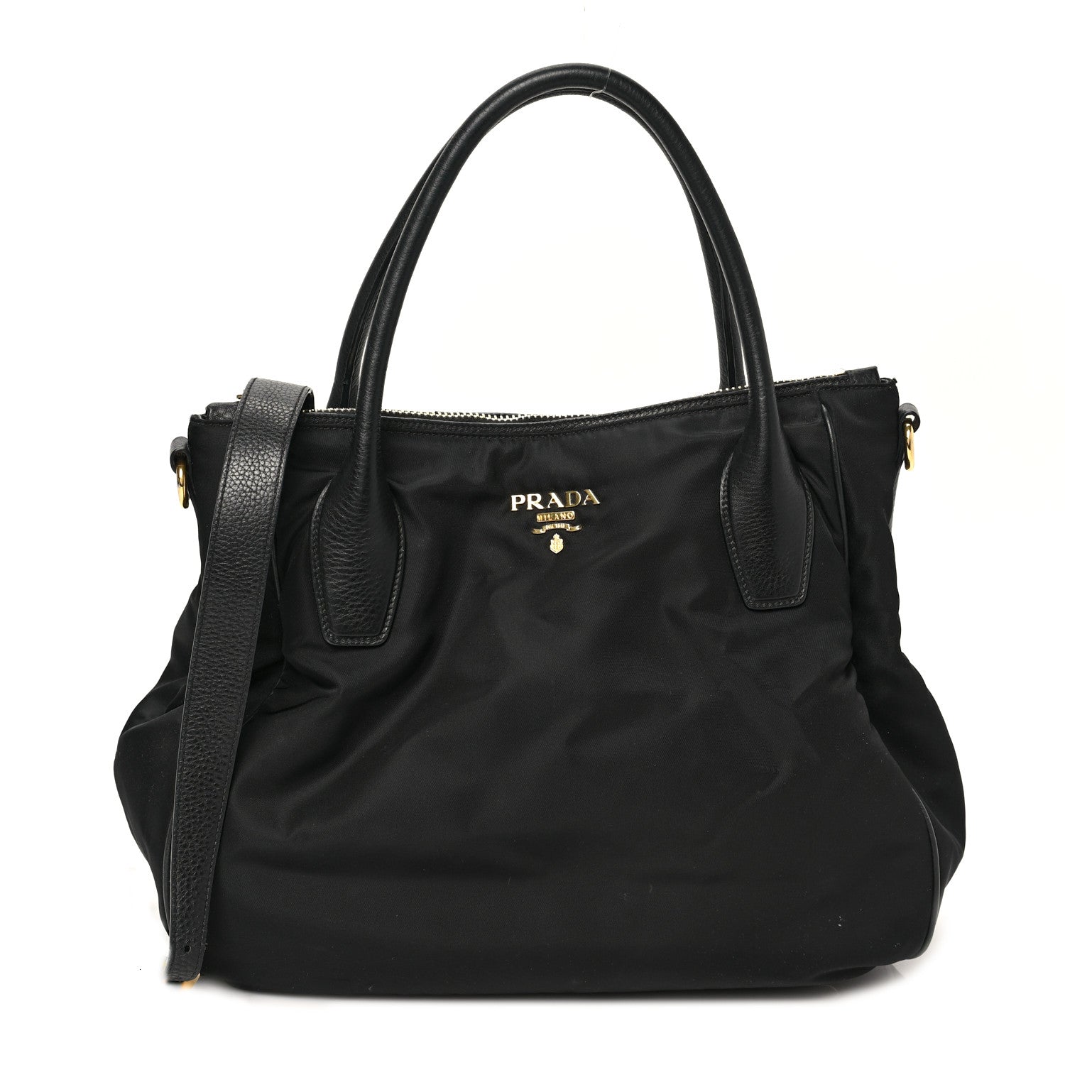 Prada Nylon Hobo Black 1 of 8