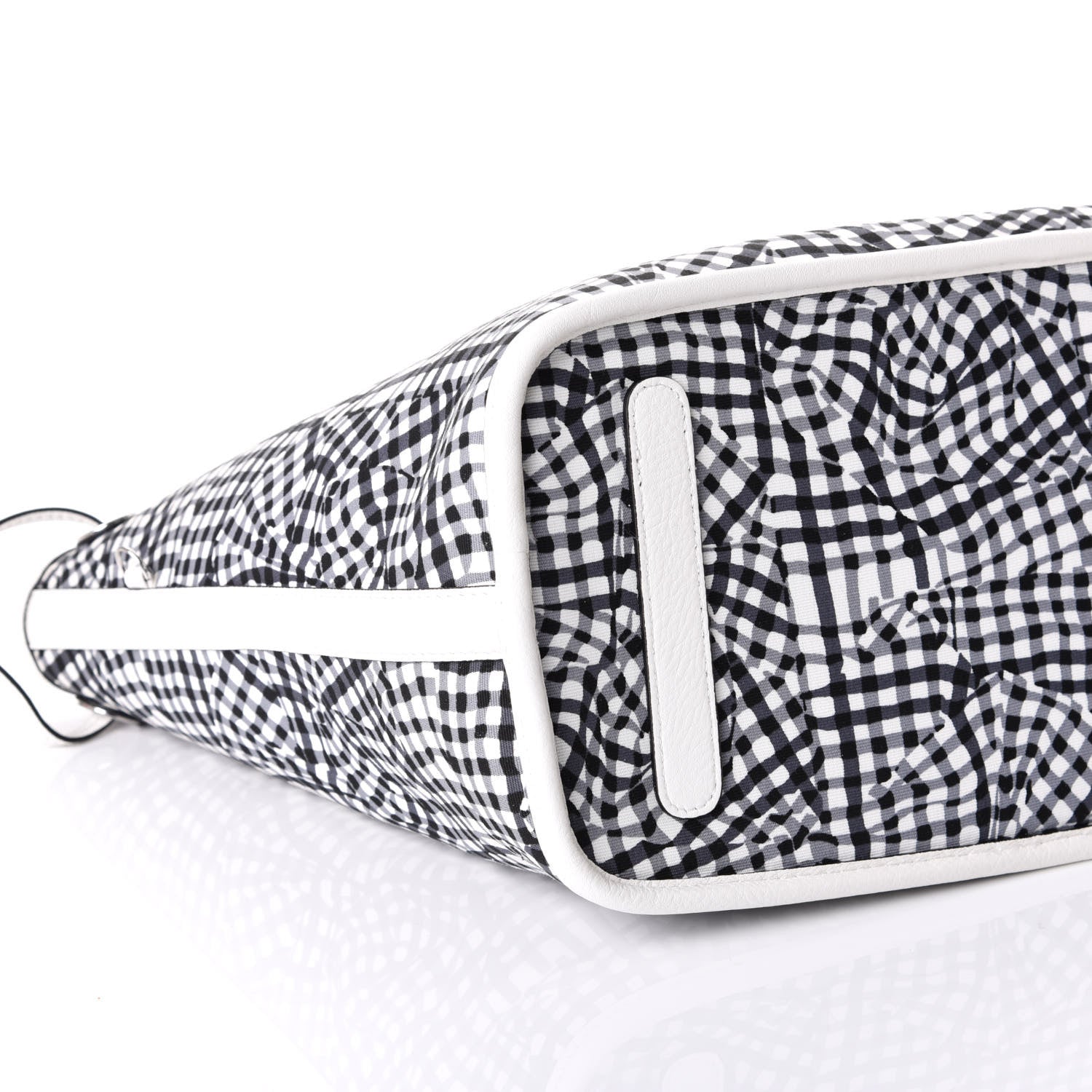MCM Visetos Medium Liz Reversible Shopper Tote White 12 of 13