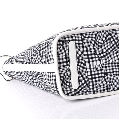 MCM Visetos Medium Liz Reversible Shopper Tote White 12 of 13