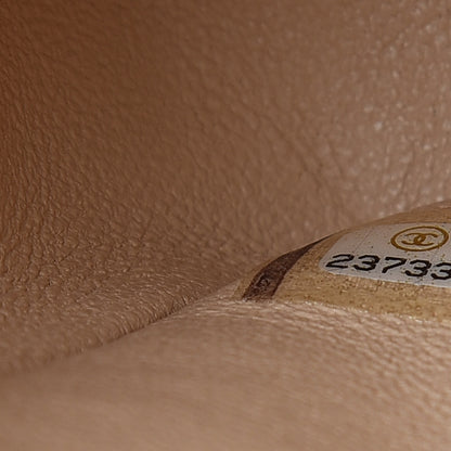 Chanel Caviar Quilted Small Double Flap Beige 7 of 10
