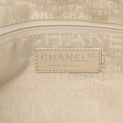 Chanel Calfskin Small Braided CC White 6 of 12