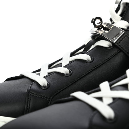 Hermes Calfskin Mens Daydream Sneakers 43.5 Black 8 of 9