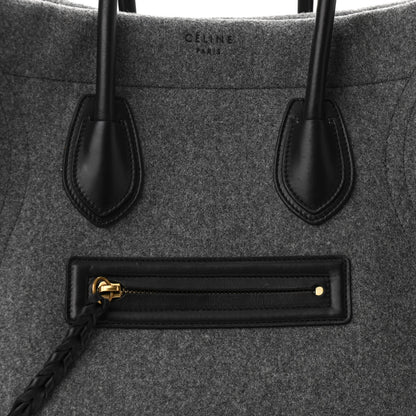 Celine Felt Medium Phantom Luggage Grey 9 of 11