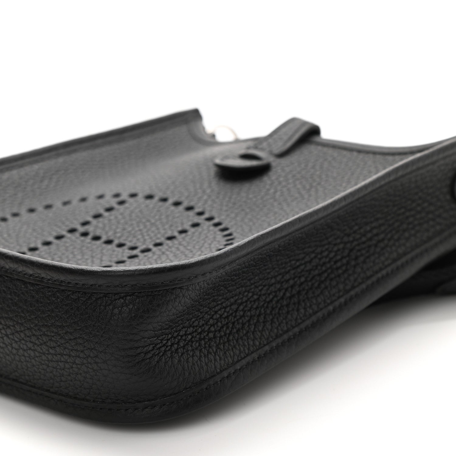 Hermes Taurillon Clemence Evelyne TPM Black 10 of 10