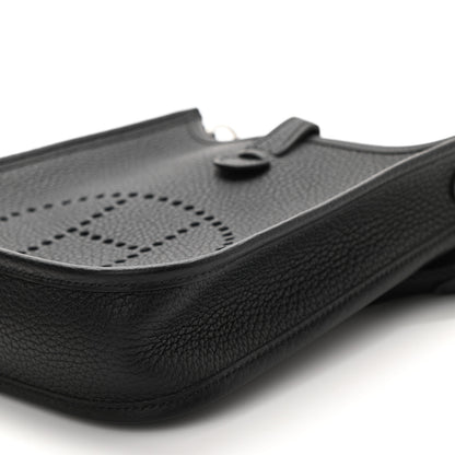 Hermes Taurillon Clemence Evelyne TPM Black 10 of 10