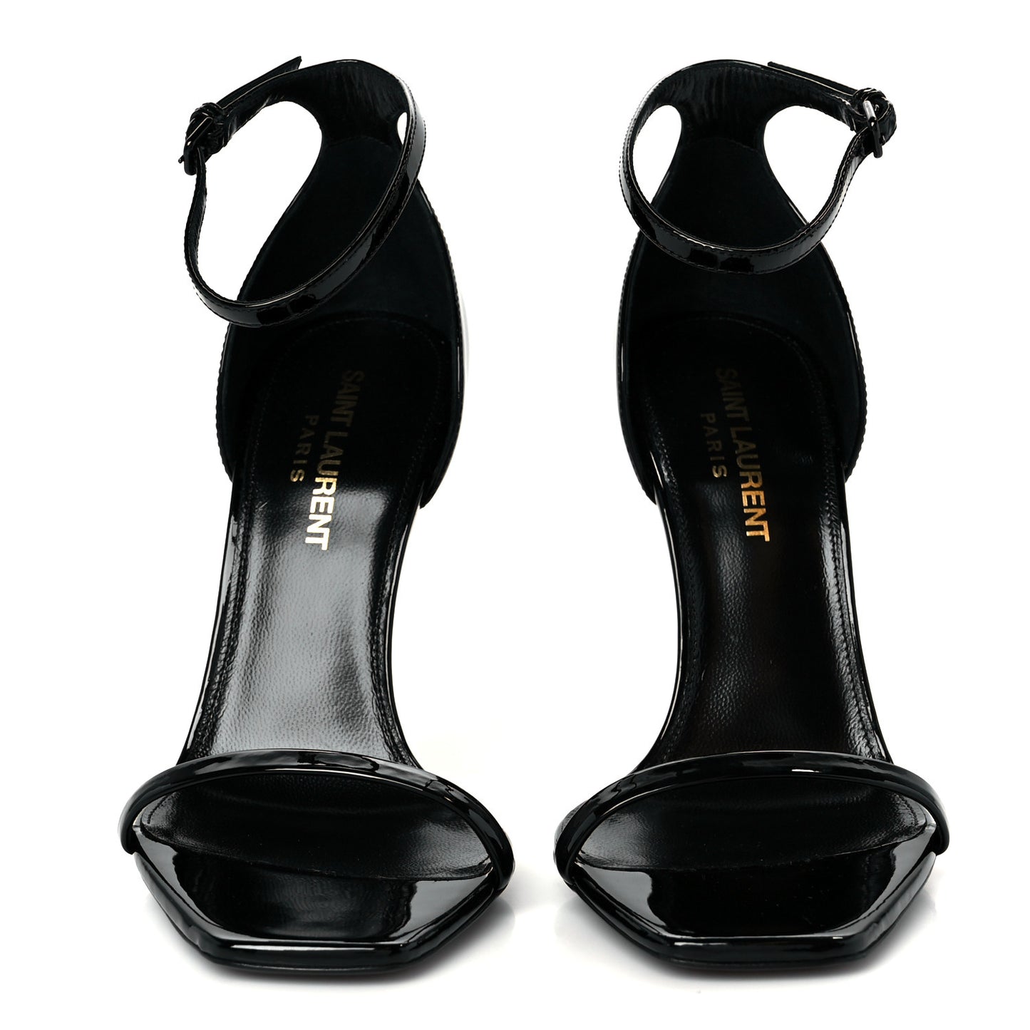 Patent Cassandra 100 Sandals 36.5 Black