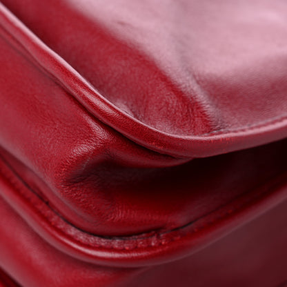 Gucci New Sakai Calfskin Lux Medium Horsebit 1955 Tote Bag New Cherry Red 12 of 17