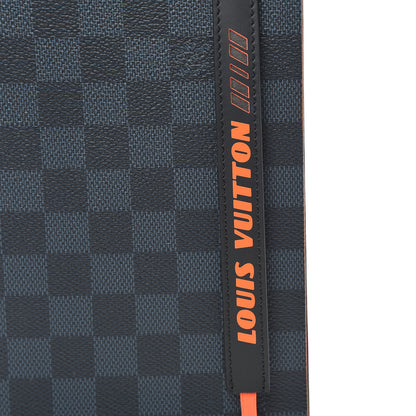Louis Vuitton Damier Cobalt Race Gustave Notebook MM 10 of 11