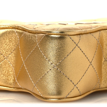 Chanel Metallic Lambskin Quilted Walk Of Fame Star Bag Gold 9 of 11