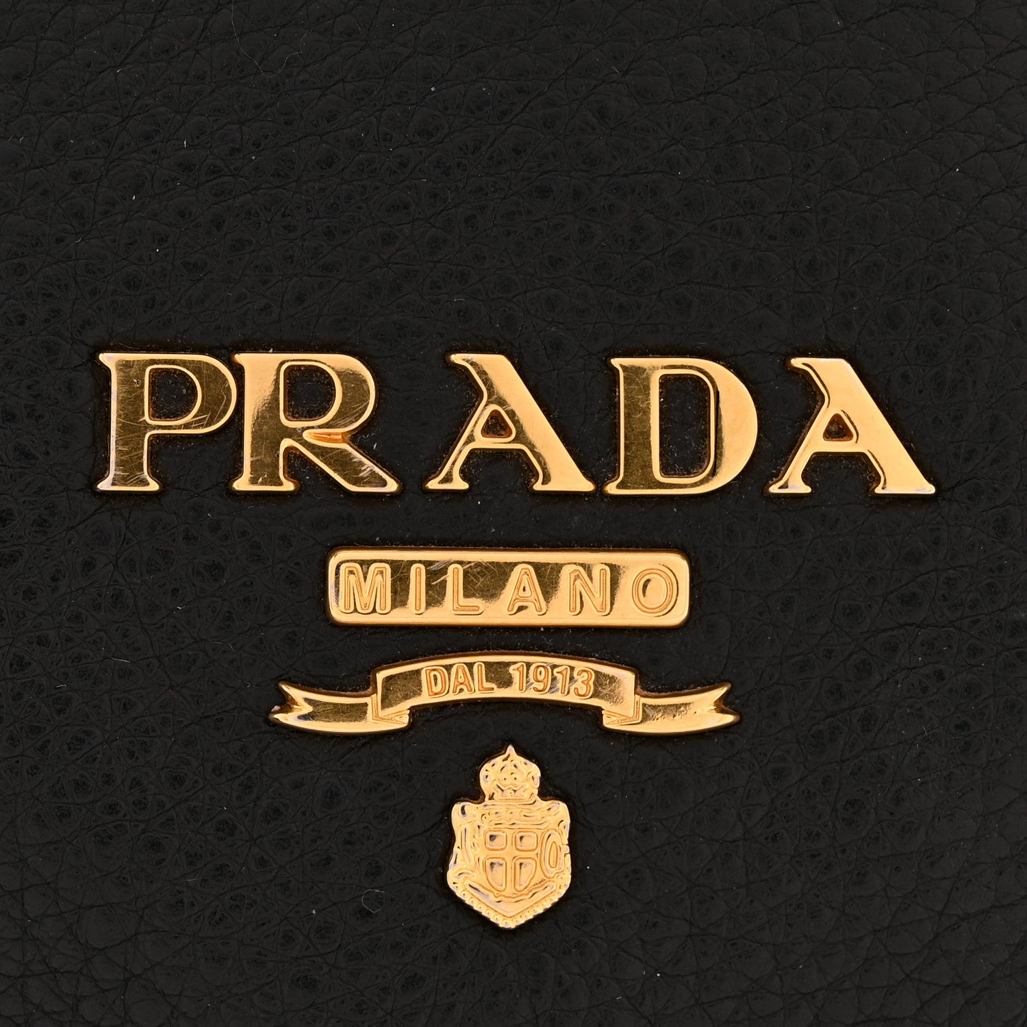 Prada Vitello Daino Pocket Small Tote Black 17 of 17