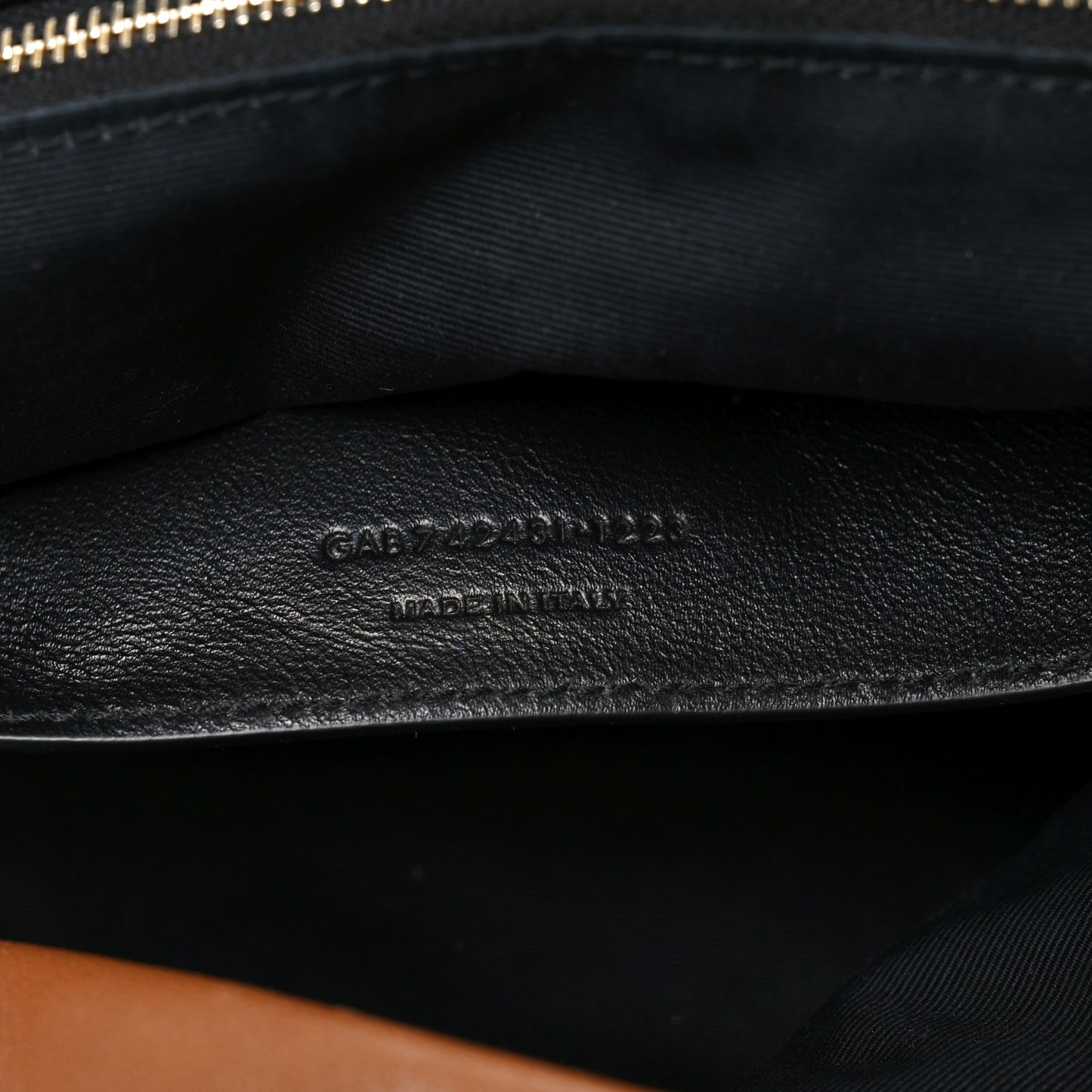 Lambskin Matelasse Monogram Large Jamie 4.3 Light Fox