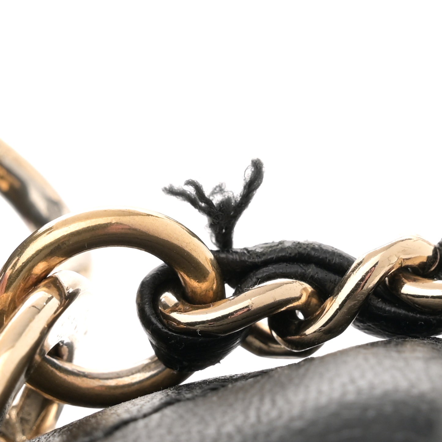 Lambskin Quilted Small Easy Carry Flap Black