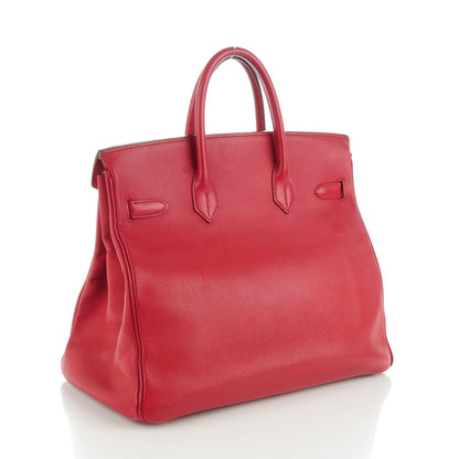 Hermes Courchevel HAC Birkin 32 Rouge 3 of 29
