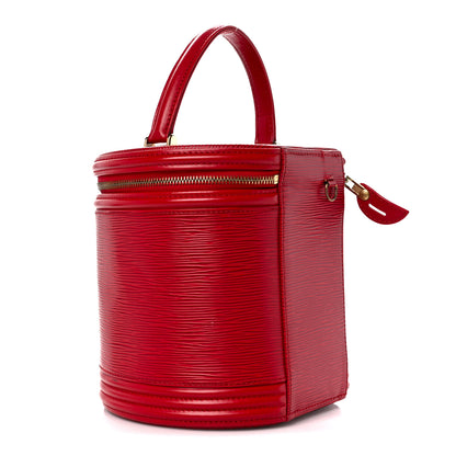 Louis Vuitton Epi Cannes Castillan Red 3 of 11