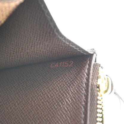 Louis Vuitton Damier Ebene Emilie Wallet 8 of 8
