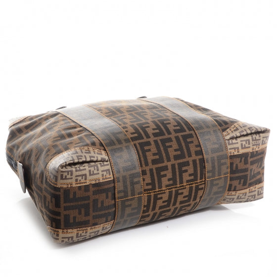 Fendi Zucca Zucchino Spalmati Large B Mix Tote Tobacco 4 of 10